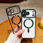 เคสโทรศัพท์ MagSafe ชุบอิเล็กโทรพลาติง สำหรับ iPhone 16 Pro, สำหรับ iPhone 16 Plus, สำหรับ iPhone 16, สำหรับ iPhone 15 Pro Max, สำหรับ iPhone 15 Pro, สำหรับ iPhone 15 Plus