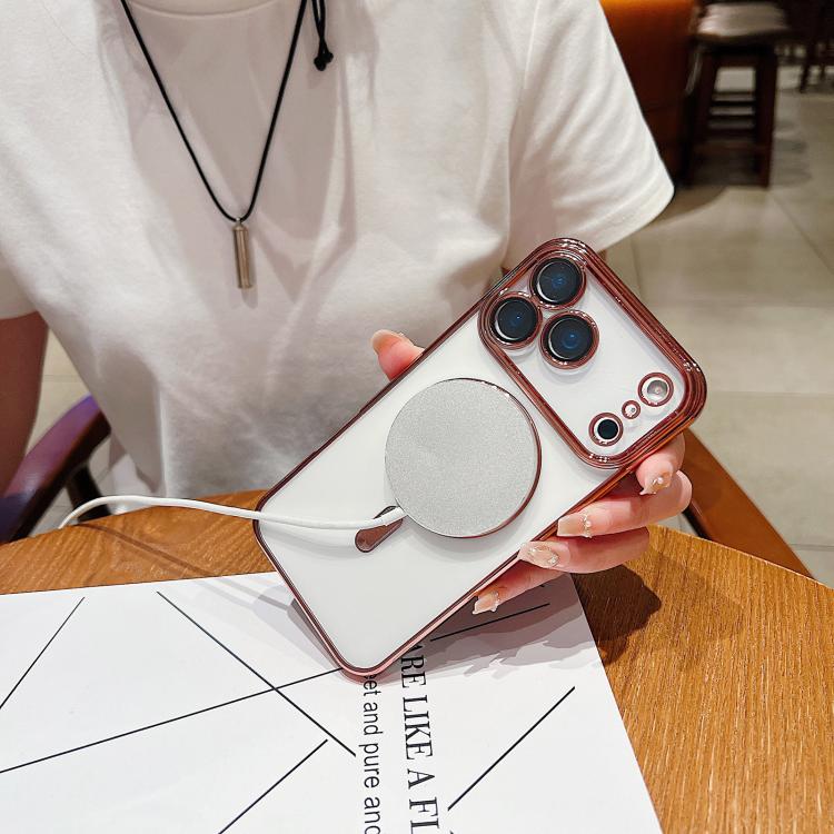 เคสโทรศัพท์ MagSafe ชุบอิเล็กโทรพลาติง สำหรับ iPhone 17e / 16e, สำหรับ iPhone 17 Pro Max, สำหรับ iPhone 17 Pro, สำหรับ iPhone 17, สำหรับ iPhone Air, สำหรับ iPhone 16 Pro Max
