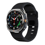 สายรัดนาฬิกาซิลิโคนลายคลื่นพร้อมหัวเข็มขัดกลับด้าน สำหรับ Samsung Galaxy Watch Ultra 47mm / Ultra 2025