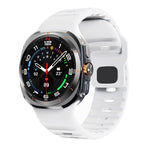 สายรัดนาฬิกาซิลิโคนลายคลื่นพร้อมหัวเข็มขัดกลับด้าน สำหรับ Samsung Galaxy Watch Ultra 47mm / Ultra 2025