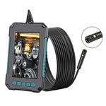 P40 8mm 1080P IP68 กันน้ำ กล้องส่องทางไกลดิจิทัลหน้าจอไฮไลท์ 4.3 นิ้ว กล้องคู่ สายแข็ง 2m, สายแข็ง 5m, สายแข็ง 10m