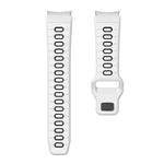 สายซิลิโคนลายเส้นสองสีพร้อมหัวเข็มขัดกลับด้าน สำหรับ Samsung Galaxy Watch 7 / 6