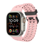 สายซิลิโคนรูสองแถว Ocean สำหรับ Apple Watch Ultra ขนาด 49 มม., สำหรับ Apple Watch Series 8 ขนาด 45 มม., สำหรับ Apple Watch SE 2022 ขนาด 44 มม.