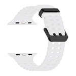 สายซิลิโคนรูสองแถว Ocean สำหรับ Apple Watch Series 5 ขนาด 44 มม., สำหรับ Apple Watch Series 4 ขนาด 44 มม., สำหรับ Apple Watch Series 3 ขนาด 42 มม.