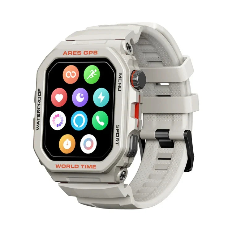 Zeblaze Ares นาฬิกาอัจฉริยะ GPS แบบทนทาน รองรับการวัดอัตราการเต้นหัวใจ / ออกซิเจนในเลือด