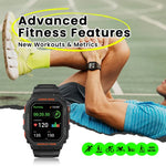 Zeblaze Ares นาฬิกาอัจฉริยะ GPS แบบทนทาน รองรับการวัดอัตราการเต้นหัวใจ / ออกซิเจนในเลือด