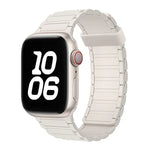 สายซิลิโคนห่วงแม่เหล็กเม็ดลูกปัดสามเม็ด สำหรับ Apple Watch SE ขนาด 40 มม.