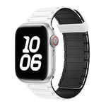 สายซิลิโคนห่วงแม่เหล็กเม็ดลูกปัดสามเม็ด สำหรับ Apple Watch SE ขนาด 44 มม.