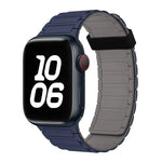 สายซิลิโคนห่วงแม่เหล็กเม็ดลูกปัดสามเม็ด สำหรับ Apple Watch SE ขนาด 44 มม.
