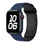 Tri-beads Magnetic Hoop Silicone Watch Band, For Apple Watch Series 5 44mm
