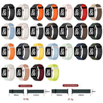 สายซิลิโคนห่วงแม่เหล็กเม็ดลูกปัดสามเม็ด สำหรับ Apple Watch Series 9 ขนาด 45 มม.