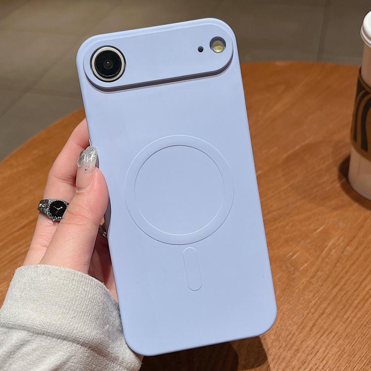 เคสโทรศัพท์แม่เหล็กซิลิโคนเหลวสีพื้น MagSafe สำหรับ iPhone 17, สำหรับ iPhone Air, สำหรับ iPhone 16 Pro Max
