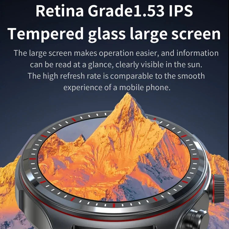 สมาร์ทวอทช์ LC19 ขนาด 1.53 นิ้ว หูฟังบลูทูธ 2 in 1 กันน้ำ IP67 รองรับการติดตามการนอนหลับ
