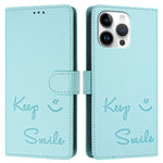 เคสหนังปั๊มลายยิ้มพร้อม RFID สำหรับ iPhone 14 Pro Max, สำหรับ iPhone SE 2022 / 2020 / 8 / 7, สำหรับ iPhone 13 Pro Max, สำหรับ iPhone 13 Pro, สำหรับ iPhone 13 mini, สำหรับ iPhone 12 / 12 Pro, สำหรับ iPhone 12 Pro Max, สำหรับ iPhone 12 mini