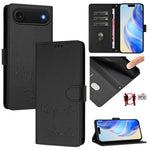 เคสโทรศัพท์หนังปั๊มลายยิ้มพร้อม RFID สำหรับ iPhone 17 Pro Max, สำหรับ iPhone 17 Pro, สำหรับ iPhone 17, สำหรับ iPhone Air, สำหรับ iPhone SE 2024, สำหรับ iPhone 16 Pro Max, สำหรับ iPhone 16 Pro, สำหรับ iPhone 16 Plus