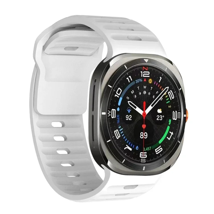 สายซิลิโคนลายคลื่น สำหรับ Samsung Galaxy Watch Ultra 47 มม. / Ultra 2025