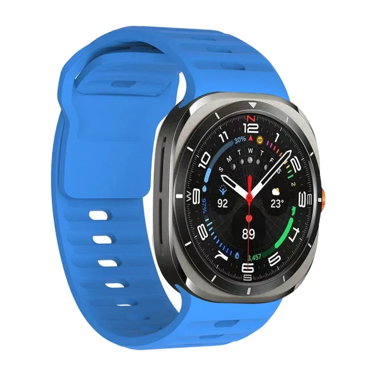 สายซิลิโคนลายคลื่น สำหรับ Samsung Galaxy Watch Ultra 47 มม. / Ultra 2025