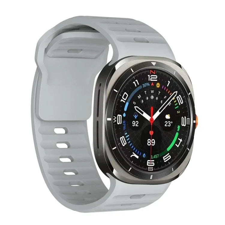 สายซิลิโคนลายคลื่น สำหรับ Samsung Galaxy Watch Ultra 47 มม. / Ultra 2025