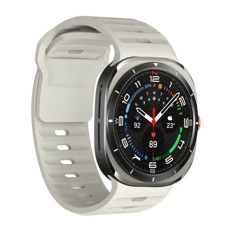 สายซิลิโคนลายคลื่น สำหรับ Samsung Galaxy Watch Ultra 47 มม. / Ultra 2025