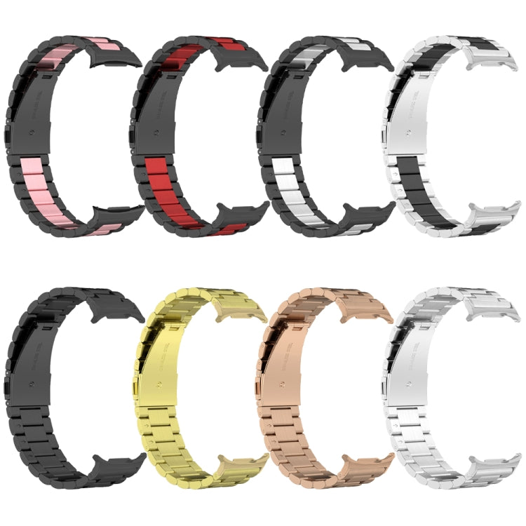 Three Beads Stainless Steel Watch Band, For Galaxy Watch Ultra2 2026 / 2025 / 1 2024