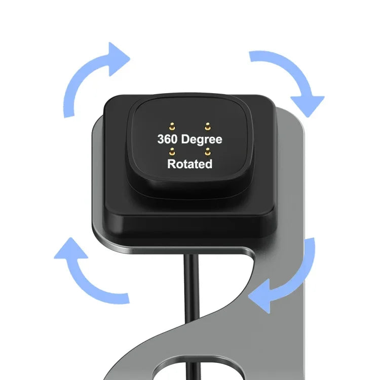 แท่นชาร์จโลหะสำหรับสมาร์ทวอทช์แบบหมุนได้ สำหรับ Google Pixel Watch 3 41 / 45mm