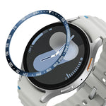 ฝาครอบวงแหวนขอบสแตนเลสสตีลหน้าปัดนาฬิกาอัจฉริยะสไตล์ E สำหรับ Samsung Galaxy Watch Ultra 47 มม. สำหรับ Samsung Galaxy Watch 7 ขนาด 44 มม. สำหรับ Samsung Galaxy Watch 7 ขนาด 40 มม.