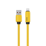 สายชาร์จข้อมูลชาร์จเร็ว WK WDC-27i ซิลิโคนแท้ยืดหยุ่น 1 ม. 12W USB ถึง 8 พิน, WDC-27i
