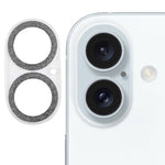 ฟิล์มกระจกนิรภัยเลนส์กล้องแบบแหวนกลิตเตอร์ สำหรับ iPhone 17, สำหรับ iPhone 16 Pro / 16 Pro Max, สำหรับ iPhone 16 / 16 Plus