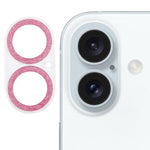 ฟิล์มกระจกนิรภัยเลนส์กล้องแบบแหวนกลิตเตอร์ สำหรับ iPhone 17, สำหรับ iPhone 16 Pro / 16 Pro Max, สำหรับ iPhone 16 / 16 Plus