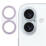 ฟิล์มกระจกนิรภัยเลนส์กล้องแบบแหวนกลิตเตอร์ สำหรับ iPhone 17, สำหรับ iPhone 16 Pro / 16 Pro Max, สำหรับ iPhone 16 / 16 Plus