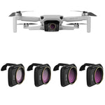 Sunnylife MM-FI9256 สำหรับ DJI Mavic mini 4 In 1 ฟิลเตอร์เลนส์โดรน ND4+ND8+ND16+ND32, ND4+ND8+ND16+ND32