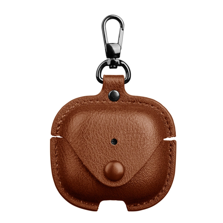 เคสหนังสำหรับหูฟังพร้อมตะขอ สำหรับ AirPods Pro 3, สำหรับ AirPods 4
