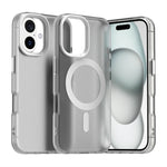 เคสโทรศัพท์ไฮบริด TPU Candy Magsafe PC สำหรับ iPhone Air, สำหรับ iPhone 16 Pro Max, สำหรับ iPhone 16 Pro, สำหรับ iPhone 16 Plus, สำหรับ iPhone 16, สำหรับ iPhone 15 Pro Max