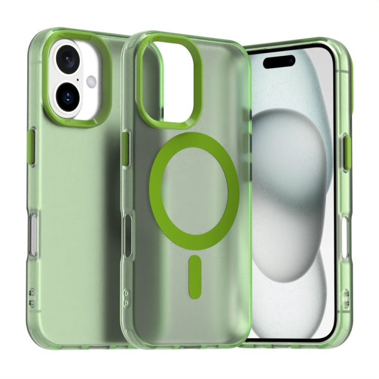 เคสโทรศัพท์ไฮบริด TPU Candy Magsafe PC สำหรับ iPhone Air, สำหรับ iPhone 16 Pro Max, สำหรับ iPhone 16 Pro, สำหรับ iPhone 16 Plus, สำหรับ iPhone 16, สำหรับ iPhone 15 Pro Max