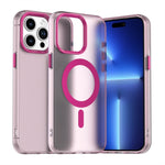 เคสโทรศัพท์ไฮบริด TPU Candy Magsafe PC สำหรับ iPhone Air, สำหรับ iPhone 16 Pro Max, สำหรับ iPhone 16 Pro, สำหรับ iPhone 16 Plus, สำหรับ iPhone 16, สำหรับ iPhone 15 Pro Max
