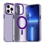เคสโทรศัพท์ไฮบริด TPU Candy Magsafe PC สำหรับ iPhone Air, สำหรับ iPhone 16 Pro Max, สำหรับ iPhone 16 Pro, สำหรับ iPhone 16 Plus, สำหรับ iPhone 16, สำหรับ iPhone 15 Pro Max