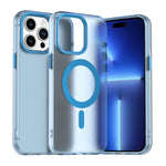 เคสโทรศัพท์ไฮบริด TPU Candy Magsafe PC สำหรับ iPhone 14 Pro Max, สำหรับ iPhone 13 Pro Max, สำหรับ iPhone 13 Pro, สำหรับ iPhone 13, สำหรับ iPhone 12 Pro Max, สำหรับ iPhone 12 Pro