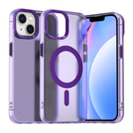เคสโทรศัพท์ไฮบริด TPU Candy Magsafe PC สำหรับ iPhone 14 Pro Max, สำหรับ iPhone 13 Pro Max, สำหรับ iPhone 13 Pro, สำหรับ iPhone 13, สำหรับ iPhone 12 Pro Max, สำหรับ iPhone 12 Pro