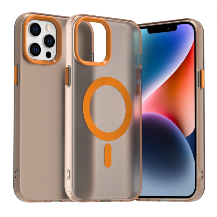 เคสโทรศัพท์ไฮบริด TPU Candy Magsafe PC สำหรับ iPhone 14 Pro Max, สำหรับ iPhone 13 Pro Max, สำหรับ iPhone 13 Pro, สำหรับ iPhone 13, สำหรับ iPhone 12 Pro Max, สำหรับ iPhone 12 Pro