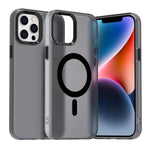 เคสโทรศัพท์ไฮบริด TPU Candy Magsafe PC สำหรับ iPhone 14 Pro Max, สำหรับ iPhone 13 Pro Max, สำหรับ iPhone 13 Pro, สำหรับ iPhone 13, สำหรับ iPhone 12 Pro Max, สำหรับ iPhone 12 Pro