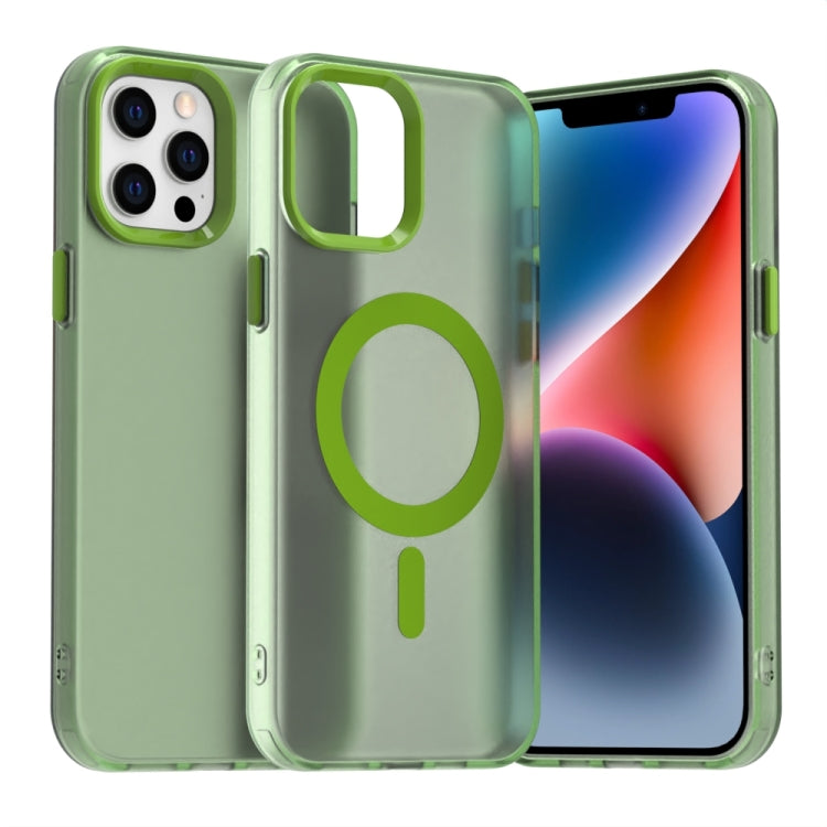 เคสโทรศัพท์ไฮบริด TPU Candy Magsafe PC สำหรับ iPhone 14 Pro Max, สำหรับ iPhone 13 Pro Max, สำหรับ iPhone 13 Pro, สำหรับ iPhone 13, สำหรับ iPhone 12 Pro Max, สำหรับ iPhone 12 Pro