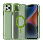 เคสโทรศัพท์ไฮบริด TPU Candy Magsafe PC สำหรับ iPhone 12, สำหรับ iPhone 11 Pro Max, สำหรับ iPhone 11, สำหรับ iPhone 11 Pro