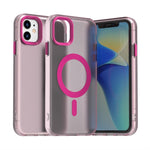 เคสโทรศัพท์ไฮบริด TPU Candy Magsafe PC สำหรับ iPhone 12, สำหรับ iPhone 11 Pro Max, สำหรับ iPhone 11, สำหรับ iPhone 11 Pro