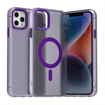 เคสโทรศัพท์ไฮบริด TPU Candy Magsafe PC สำหรับ iPhone 12, สำหรับ iPhone 11 Pro Max, สำหรับ iPhone 11, สำหรับ iPhone 11 Pro