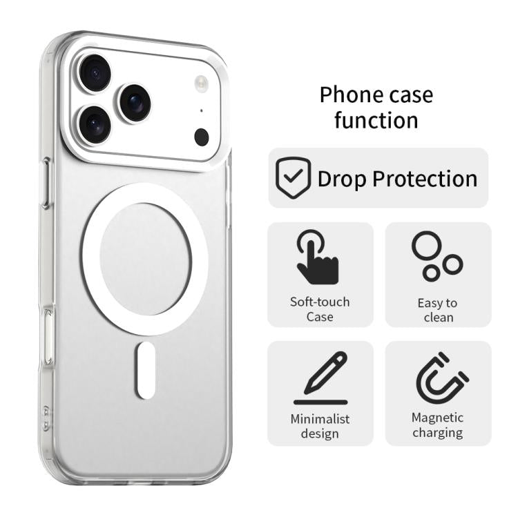เคสโทรศัพท์ไฮบริด TPU Candy Magsafe PC สำหรับ iPhone Air, สำหรับ iPhone 16 Pro Max, สำหรับ iPhone 16 Pro, สำหรับ iPhone 16 Plus, สำหรับ iPhone 16, สำหรับ iPhone 15 Pro Max