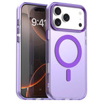 เคสโทรศัพท์ไฮบริด TPU Candy Magsafe PC สำหรับ iPhone Air, สำหรับ iPhone 16 Pro Max, สำหรับ iPhone 16 Pro, สำหรับ iPhone 16 Plus, สำหรับ iPhone 16, สำหรับ iPhone 15 Pro Max