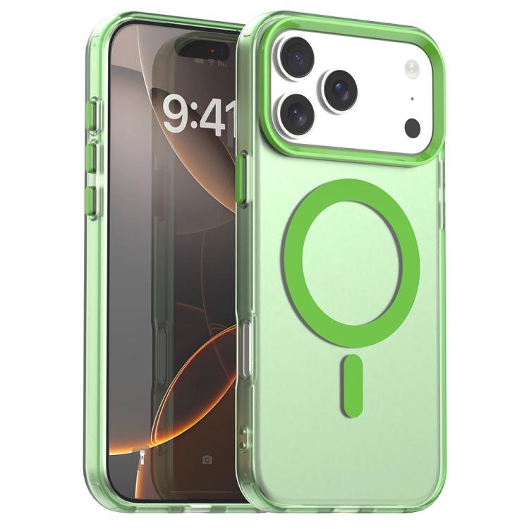 เคสโทรศัพท์ไฮบริด TPU Candy Magsafe PC สำหรับ iPhone Air, สำหรับ iPhone 16 Pro Max, สำหรับ iPhone 16 Pro, สำหรับ iPhone 16 Plus, สำหรับ iPhone 16, สำหรับ iPhone 15 Pro Max