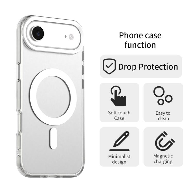 เคสโทรศัพท์ไฮบริด TPU Candy Magsafe PC สำหรับ iPhone Air, สำหรับ iPhone 16 Pro Max, สำหรับ iPhone 16 Pro, สำหรับ iPhone 16 Plus, สำหรับ iPhone 16, สำหรับ iPhone 15 Pro Max