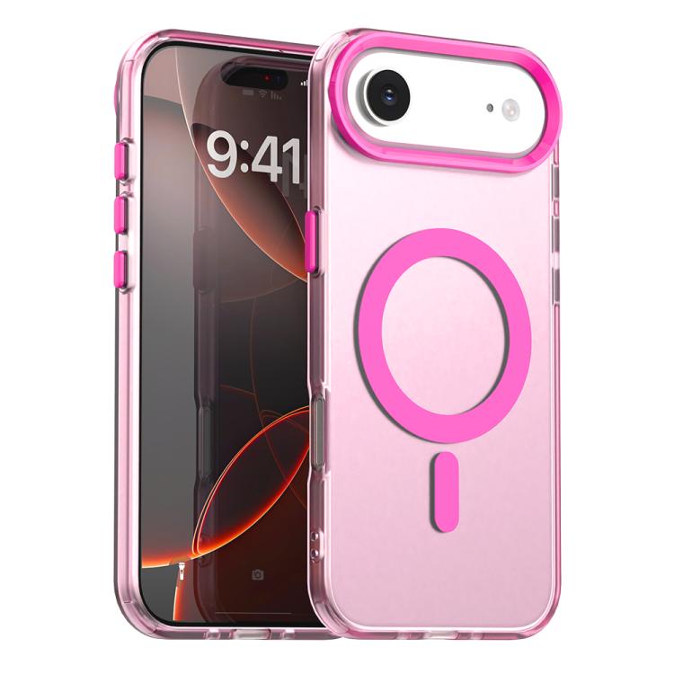 เคสโทรศัพท์ไฮบริด TPU Candy Magsafe PC สำหรับ iPhone Air, สำหรับ iPhone 16 Pro Max, สำหรับ iPhone 16 Pro, สำหรับ iPhone 16 Plus, สำหรับ iPhone 16, สำหรับ iPhone 15 Pro Max