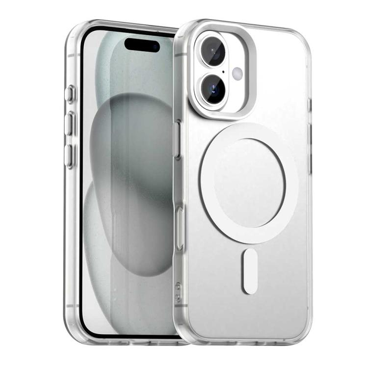 เคสโทรศัพท์ไฮบริด TPU Candy Magsafe PC สำหรับ iPhone Air, สำหรับ iPhone 16 Pro Max, สำหรับ iPhone 16 Pro, สำหรับ iPhone 16 Plus, สำหรับ iPhone 16, สำหรับ iPhone 15 Pro Max